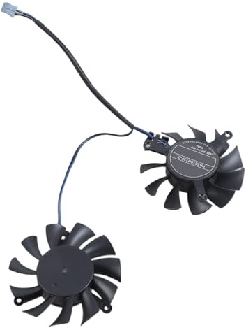 Ha5510h12fz 12v 0.3a 2pin Ventola Raffreddamento Per Raffreddamento Sostitutivo Della Scheda Grafica 1650 4gb Oc