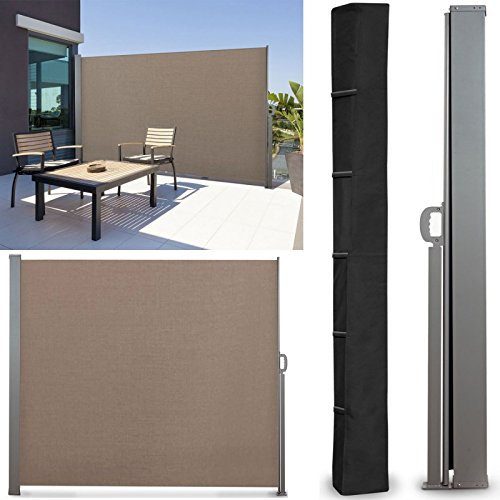 IDMarket - Housse de Protection pour paravent extérieur H.200 CM