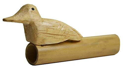 Entenpfeife Flöte Bambusflöte Farbe Natur