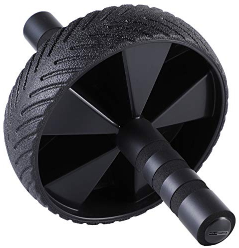 HolaHatha Ab Roller Wheel, Fitness Roller with Handles for Core Building, Workout Equipment for Toning and Abdominal Strengthening