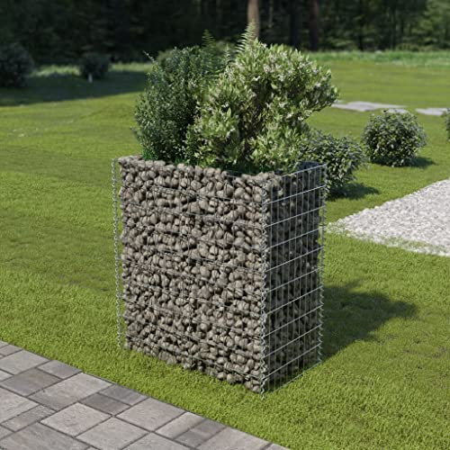 Chenshu Arriate, Mesa De Cultivo, Huerto Domestico, Cultivo De Plantas Aromaticas, Arriate De Jardín, de gaviones de Acero 90x50x100 cm
