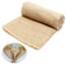 Yuragim Jutestoff Meterware, 100x160cm Sackleinen aus Natur Jute Stoff 280g/m², Jutestoff zum Nähen Basteln, für Hochzeit Deko, Bauernhaus Party, Kommunion, Rustikale Tisch Dekoration (100 x 160 CM)