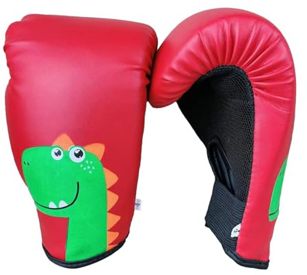Bambini Sparring Guaves - Bambini Punching Mitts, Guanti Da Combattimento Junior | Guardie Manuali in Pelle Pu, Morbidi Guanti Di Karate Imbottiti, Guanti Da Boxe Avvolgenti, Attrezzatura Protettiva L