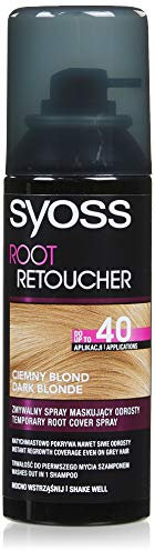 Syoss Root Retoucher Spray Zum Maskieren Von Wurzeln Dark Blond 120ml