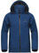 AXESQUIN Regenjacke Herren Wasserdicht Atmungsaktiv Leichte Regenmantel mit Kapuze Packbar Windbreaker Winddicht Outdoorjacke für männer-Navy Blau XL