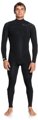 Quiksilver - Ed Sessions 4/3 Traje de Neopreno Completo, Hombres, Black, M