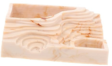 MILISTEN Futternapf für Reptilien Im Terrarium Futterspender Aus Kunstharz für Schildkröten und Eidechsen