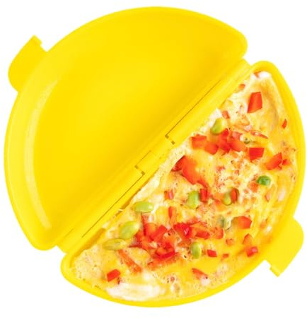 Eier-Mikrowellenherd, Mikrowellen-Eier-Pochierer, Eier-Dampfkocher, Omelett-Mikrowellenbereiter, tragbarer Eierkocher, Mikrowellen-Ei-Frühstückswerkzeug, Eierdampfer für Mikrowelle, Eierkocher,