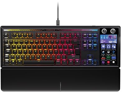 Corsair Galleon 100 SD RGB Teclado Mecánico con Cable para Juegos – QWERTY Español, Integración de Stream Deck, Interruptores de Tecla MLX Pulse Prelubricados e Intercambiables, FlashTap SOCD, 8000Hz