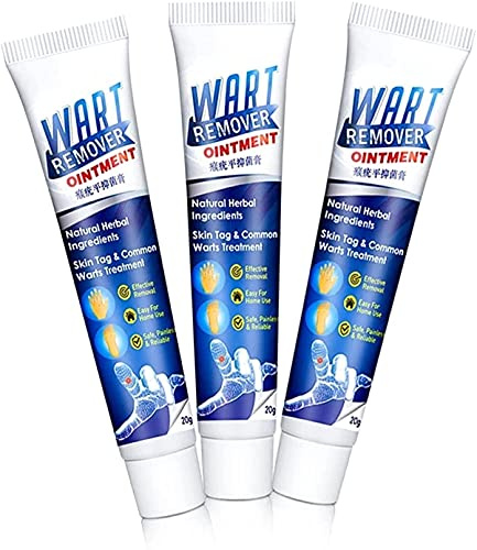 Wart Removal Body Warts Treatment Cream Foot Care Cream Skin Tag Remover, Instant Blemish Removal Gel, Wart and Callus - Effective and Scar-Free (3Pcs)