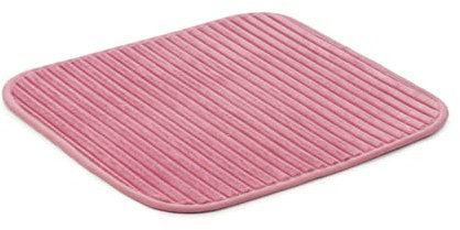 Gözze - Rutschfester Weicher Badeteppich, 100% Polyester, 50 x 45 cm - Altrosa