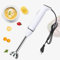 Hiborth 400W Single Blade Handheld Stick Blender with Stainless Steel Feet White