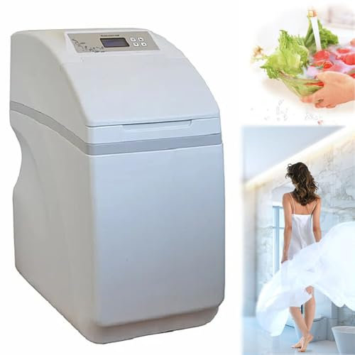 Addolcitore d'acqua, Tecnologia per il risparmio di sale e acqua, Rigenerazione automatica dell'acqua dolce per tutta la casa, Prolunga la durata delle apparecchiature idriche domestiche, Grande capac