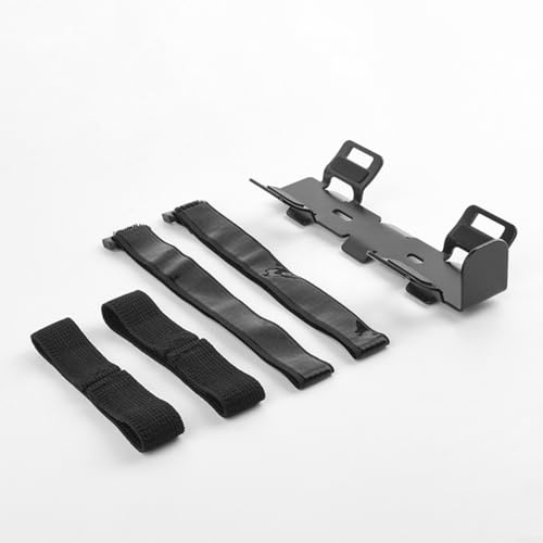 EXTRWORY Bike Speaker Stand Bracket,Mount Cycling Accessory Audio Bracket，for JBL for Charge 5 for Flip 5 with Water Cup Holder Anti-Slip Iron Mount Bundle Handlebar Attachment Black