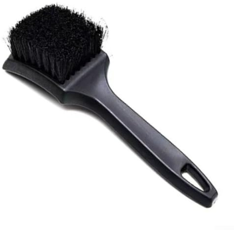 Cepillo de cerdas de nailon para limpiar llantas de coche para lavado completo (2 unidades)