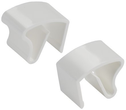HOMELIA Klemmträger für Seitenzug- BZW. Springrollo, Klemmfix-Rollo, Klemmfix-Duo-Rollo, Bambusrollo, PVC-Jalousie, Alu-Jalousie zur Montage am Fensterrahmen.
