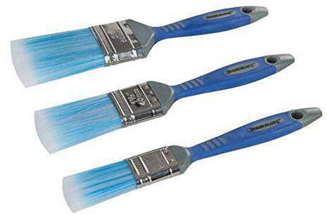 Silverline 344268 Synthetische Malerpinsel, 3 Stück