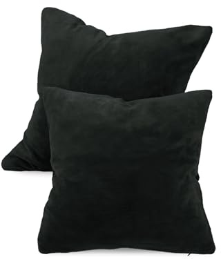 laken24 kuddfodral av korallkyll-fleece (2 stycken) – i 11 enhörningar – i 3 storlekar