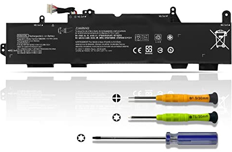 K KYUER 50WH SS03XL Akku für HP EliteBook 730 735 740 745 830 836 840 846 G5 G6 ZBOOK 14U G5 G6 MT44 MT45 Mobile Thin Client HSTNN-LB8G HSTNN-DB8J HSN-I12C HSN-I13C-4 HSTNN-IB8C SS03 SS03050XL-PL