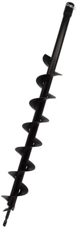 Mèche diamètre 80 mm pour tarière thermique – longueur 80 cm - Acier Robuste - Mise en place de Poteaux de Clôture Plantation