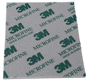 3M Soft Pads, 1 unidad, esponja de lijado, almohadilla de lijado, lijado y pulido, molienda húmeda o seca, almohadillas de espuma, lavables y reutilizables (microfina)