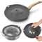 YYTECH 29 cm Überkochschutz und Spritzschutz aus Silikon, Topfdeckel mit Überkochschutz Silikon, Überlaufschutz für Töpfe und Pfannen zwischen Ø 15-28 cm, Topfdeckel zum Schutz vor dem Überkochen