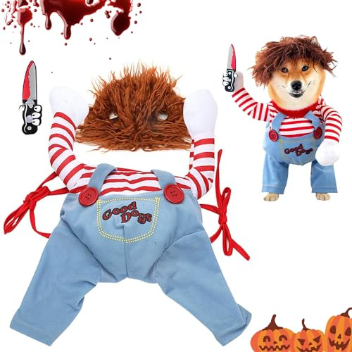 Costume di Halloween per cani, Divertenti Costumi per Cani, per domestici Costume Halloween Cosplay per cani