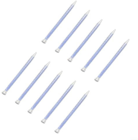 babominimer 10 boquillas mezcladoras para pegamento AB 10-18 tubos mezcladores estáticos de 214 mm, puntas dispensadoras de plástico ABS con conexión de bayoneta (C)