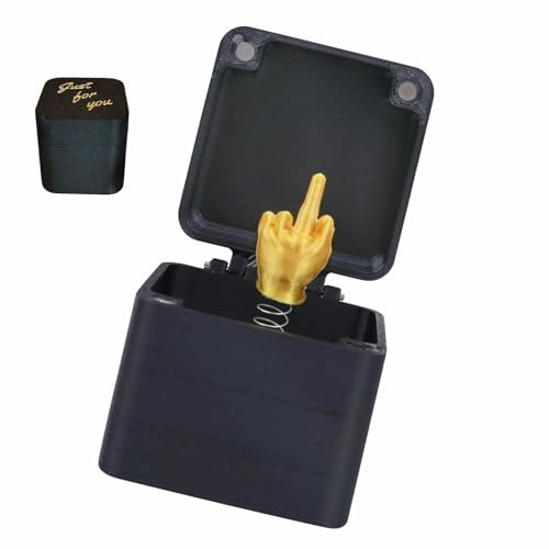 Dedo Medio en una Caja, Caja De Regalo Para El Dedo Medio