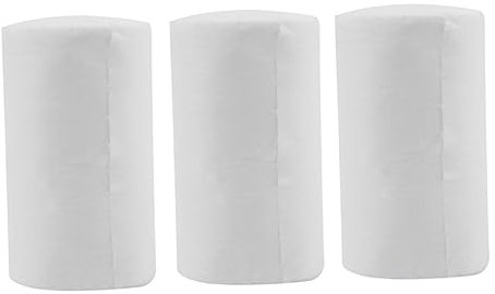 Toyvian 3 Rollen Windeleinlagen Einweg Baby Weiß Urin-pad