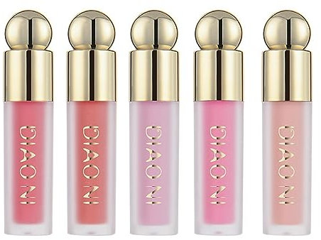 Makeup Liquid Blush - Soft Milk Matte Dewy Moisturizing Lightweight Cheek Tint - Sweatproof Waterproof Face Blush, Long-Lasting for Women Girl