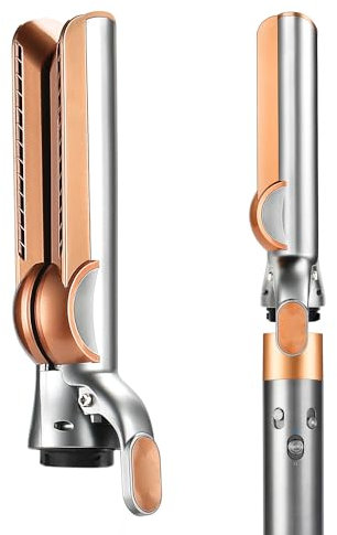 Haarglätter-Aufsatz für Dyson Airwrap, Airflow Technologie ohne Heizplatten, Trocknen und Glätten in einem Schritt, Reduziert Hitzeschäden, Kompatibel mit HS01/HS05/HS08, Kupfer