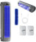 Coldeeze Cooling Ace, Cooling Ace Portable Air Cooler Fan, with 3 Speeds Led Display, Usb Charging, Desktop Tower Fan for Office, Bedroom, Kitchen (blue)