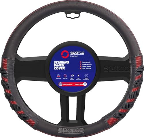 Sparco SPCS101RD COPRIVOLANTE S101 Rosso Universale Auto