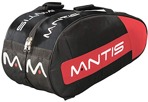 Mantis TSL055BS Pro Series 6 - Raqueta térmica, Color Negro y Rojo, Talla M