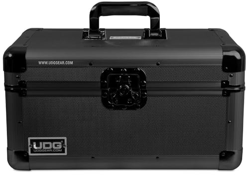 UDG Ultimate 7-Plattenkoffer 200 Vinyl, Aluminium, Schwarz (U93018BL)