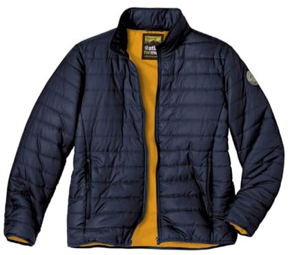 ATLAS FOR MEN - Doudoune Homme - Doudoune Zippée Déperlante - Doudoune Matelassée - Disponible en Grandes Tailles du M au 5XL