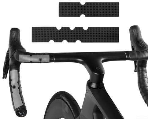 DAZZLEEX Nastro Manubrio Bici Gel di silice Efficiente Assorbimento degli Urti Inserti in Silicone Antiscivolo, Cuscinetto per Cinghia per Bicicletta (200x35mm)