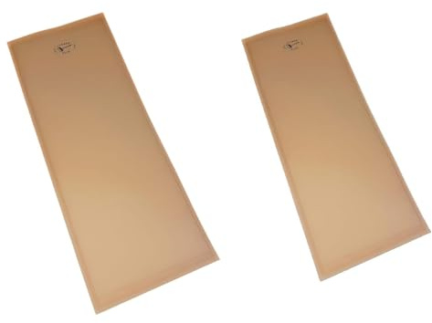 3 x sheets Pro players grade clear cricket bat protection sheet edges protection premium quality with strong gum bat protection anti scruff strong 14 inch long