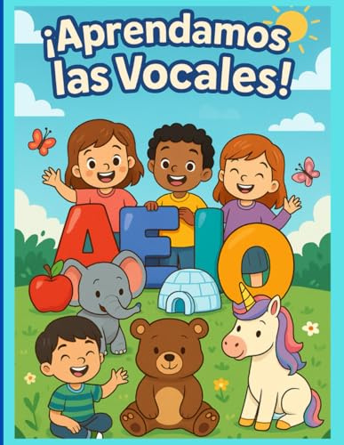 Aprende las Vocales | Libro Educativo para Niños | Actividades para Preescolar e Inicial
