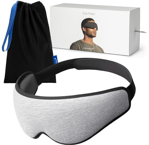 Ostrichpillow Eye Mask Sleep Mask - Schlafmaske - 100 % Verdunkelung, Kein Druck auf die Augen, Weich & Atmungsaktiv