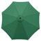 Sonnenschirm Ersatz 2.7m/3m,Sonnenschirm Stoffbezug 6 oder 8 Rippen,Baldachin Abdeckung Outdoor Markt Tisch Schirm Schirm Baldachin Regenschirm Ersatz Stoff,Strapazierfähiges Polyester UV-Schutz