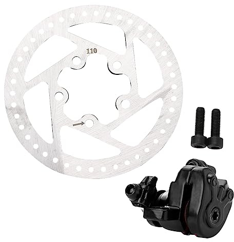 Happyyami Professional Scooter Brake Set Electric Scooter Disc Brake Caliper Cable Replacement