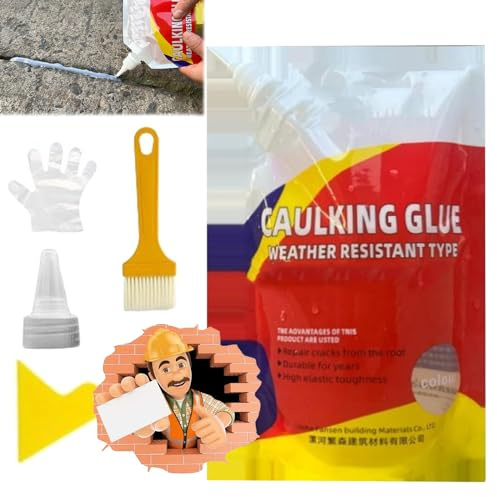 Ukisisi Caulking Glue，Platte Beton Riss Wasserdicht Reparatur Dichtungsmittel，caulking Glue Weather Resistant Type，Beton Sealant wasserdichte Reparatur，Beton Sealant Caulking Glue，betonreparatur