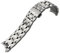 BPBZUTUMDZ Uhrenzubehör 22 mm 23 mm 24 mm passend for Tissot 1853 Couturier T035 Edelstahlarmband T035407A T035627A Herren-Business-Uhrenarmband(Silver,24mm)