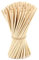 Joeji's Kitchen 120 Pack Bamboo Wooden Dowel Rods - Unfinished Natural Wooden Sticks for Crafts 15cm x 3mm