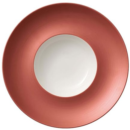 Villeroy & Boch Manufacture Glow Piatto profondo, Porcellana Premium, 29 cm