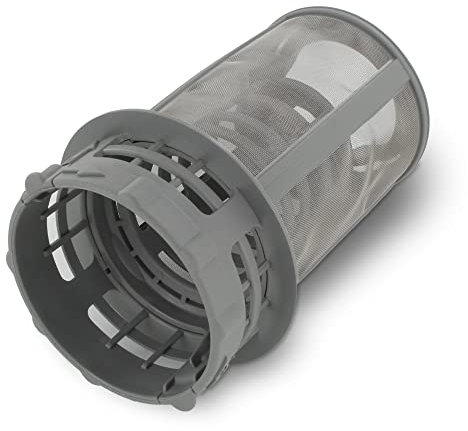 DL-pro Filtre fin pour Beko Blomberg 1740800500, Whirlpool, Bauknecht 481248058413, diamètre : 83 x 130 mm, en deux parties, pour lave-vaisselle comme DSN, DIN DUN, DFN, DDN, GVN, GSS, GUN GSN