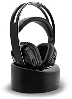 Geemarc CL7500 - Drahtloser TV-Kopfhörer mit optischem Anschluss für Senioren und Hörgeschädigte - Kompatibel mit Fernsehern, Mobiltelefonen, Computern - Geringer oder starker Hörverlust - Version DE