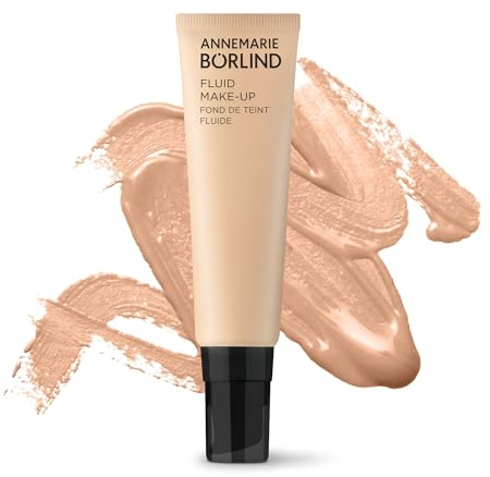 ANNEMARIE BÖRLIND TEINT EFFECTIVE NATURAL BEAUTY Flüssiges Make-up Honey (30 ml) - Feuchtigkeitsspendendes Makeup mit Mattierendem Effekt, Reguliert den Natürlichen Ölhaushalt der Haut, Vegan